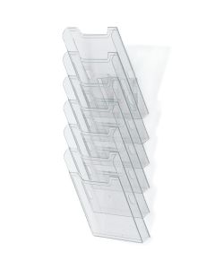 EXACOMPTA : Présentoir brochures mural - 6 compartiments A4 64758D