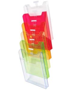 Présentoir mural - 6 compartiments - A4 Vertical - Arlequin EXACOMPTA Image