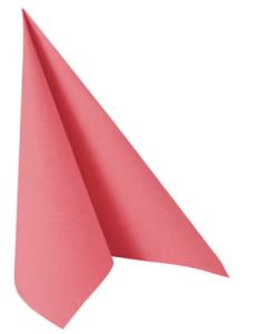 Lot de 50 Serviettes en papier - Rose - 400 x 400 mm PAPSTAR ROYAL Collection  image