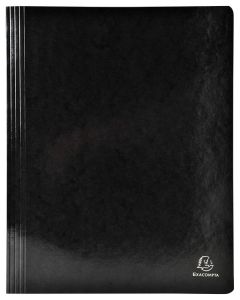 EXACOMPTA 380801B : Chemises à lamelles - Noir Iderama Couverture