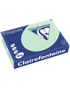 Ramette de papier Trophée de 500 feuilles A3 - Vert : CLAIREFONTAINE Image