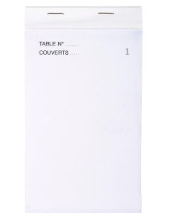 Bloc MAITRE D'HOTEL Autocopiant Dupli 150 x 95 mm Restaurant COGIR 1991 Modèle