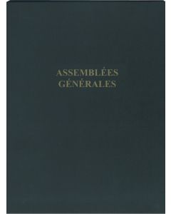 Registre - Assemblées Générales  D70 elve