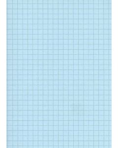 Fiches Bristol A5 - 148 x 210 mm - Bleu quadrillé ELVE B14813B