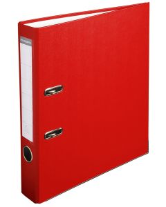 Classeur à levier en PP - Dos de 50 mm - Rouge EXACOMPTA Modèle