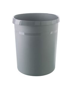 Photo Corbeille à papier 18 litres Gris HAN Grip 18198-19