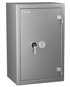 HARTMANN Zephir Duo 3123  :  Coffre-fort ignifuge ouvert - Serrure à clés - Classe 3 - 123 L