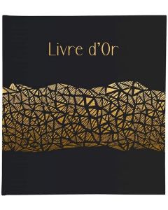 EXACOMPTA : Livre d'or - Balacron noir - 260 x 220 mm 4981E