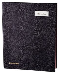 Parapheur de Signature 12 compartiments Emey'Clips - Noir JR12