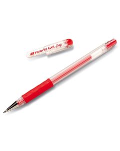 Stylo roller à encre gel - Hybrid K116 - Rouge : PENTEL Visuel