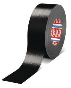 Photo TESA : Ruban adhésif noir en vinyle - 25 mm x 25 m (Rouleau)