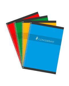 Photo CONQUERANT : Cahier 100 pages à grands carreaux - A4 100102398