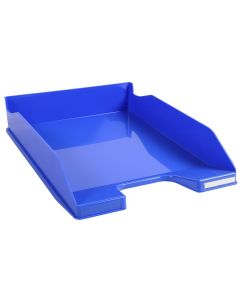 Photo Corbeille à courrier Combo Midi - Bleu glacé glossy EXACOMPTA Image