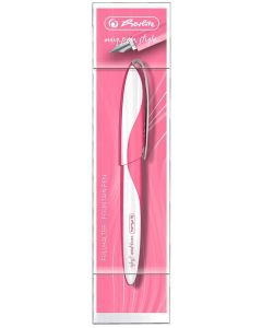 Photo Stylo plume My Pen Style - Blanc/Rose : HERLITZ Indonesia Pink