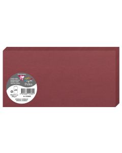 Photo POLLEN : Carte double de papier - Format DL - Bordeaux 12580C
