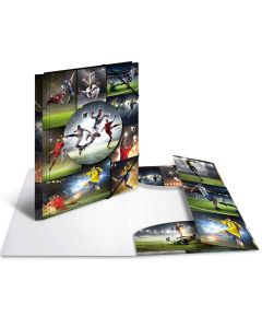 Photo Chemise à élastique A4 - Motif Football HERMA image