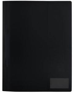 Photo Chemise à lamelles A4 en PP translucide - Noir HERMA