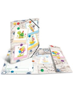 Photo Chemise à 3 rabats - Format A3 - Motifs Dessins HERMA Image