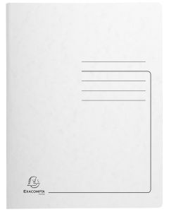 Photo Chemise imprimée à lamelles - Pour document A4 - Blanc EXACOMPTA Image