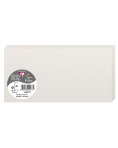 Photo POLLEN : Carte double de papier - Format DL - Gris perle 2577C
