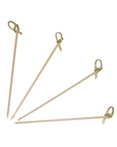 Photo Pique apéritif en bambou - 90 mm NATURE STAR Loop