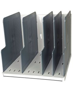 Photo Trieur vertical - 5 intercalaires - A4 - Gris EXACOMPTA Modulotop