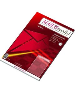 Photo Pochettes d'expédition auto-adhésives - 250 x 353 mm - Blanc : MAIL MEDIA Lot de 10 (39610/0)