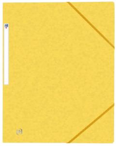 Photo Chemise à élastiques A4 - Jaune OXFORD Top File+