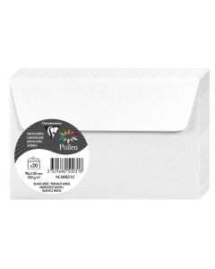 Photo Enveloppe POLLEN Blanc Irisé Format  90 x 140 mm 50031C