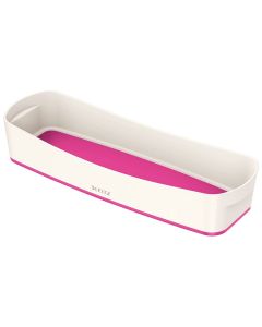 Photo Bac de rangement WOW - Blanc / Rose LEITZ My Box