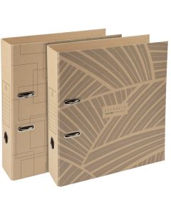 Photo Classeur à levier pour A4 - Dos de 70 mm - Assortiment EXACOMPTA Eterneco Image