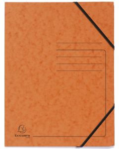 Photo Chemise imprimée à élastiques - Sans rabat - Orange EXACOMPTA Image