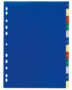 Photo DURABLE : Jeu de 12 intercalaires numériques 6750-27