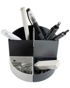 Photo Pot à crayons modulable - Noir/Gris EXACOMPTA The Quarter