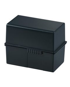 Photo Boite pour fiches en plastique - Format A7 - Noir : HAN 977-13 
