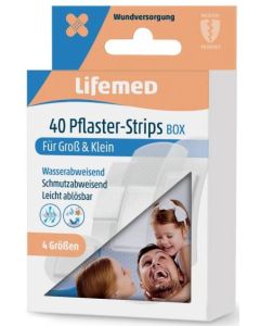 Photo Pansements imperméables - 4 tailles - Boite LIFEMED Allround 