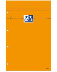 Photo Bloc blanc Quadrillé et Perforé Oxford 100106284