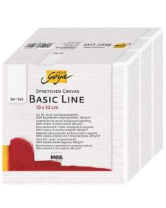 Photo Châssis pour peindre - 100 x 100 mm KREUL Lot de 3