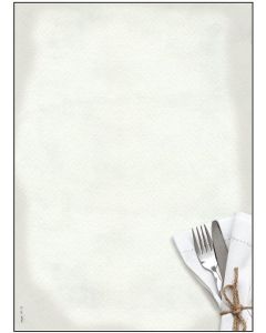 Photo Lot de 50 Feuilles de papier - Menu Dîner SIGEL 