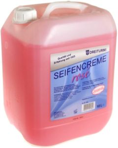 Photo DREITURM : Savon liquide rosé - Bidon 10 litres - 7984