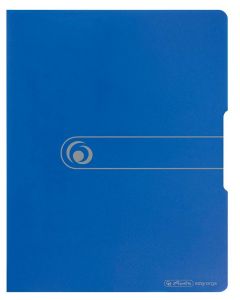 Photo HERLITZ : Protège-documents de 20 pochettes - Bleu opaque  Porte-vues 
