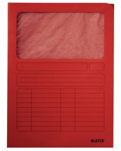 Photo Chemise à fenêtre - Rouge : LEITZ - 3950-00-25