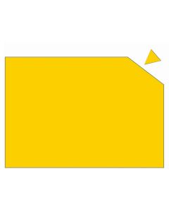 Photo Feuille magnétique inscriptible - Jaune - 200 x 295 mm : FRANKEN MP841 04
