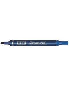 PENTEL : Marqueur permanent N50 - Bleu - N50-CE