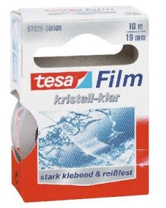 Photo TESA : Ruban adhésif Cristallin - 19 mm x 10 m 57329