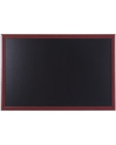 Tableau noir - Cadre Merisier - 1200 x 900 mm : BI-OFFICE Photo