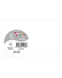 Photo Carte en papier POLLEN  82 x 128 mm - Blanc 1416C 