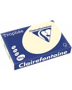 Ramette de papier Trophée de 250 feuilles A3 120g - Ivoire : CLAIREFONTAINE Visuel