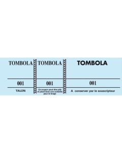 TOMBOLA :Tickets BLEU 96500E Exacompta