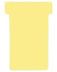 Photo Fiches T - Indice 2 - Jaune : FRANKEN Lot de 100